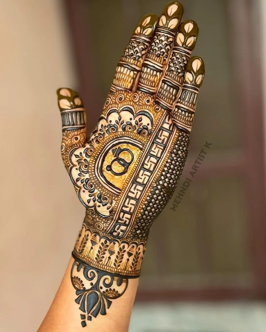 Engagement Mehndi Designs