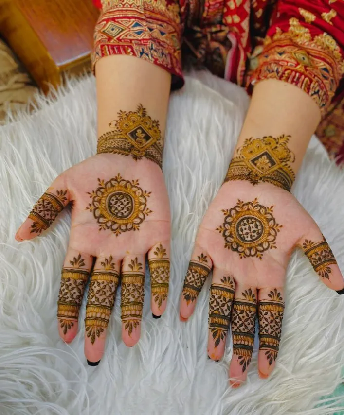 Simple Mehndi Designs for Hands